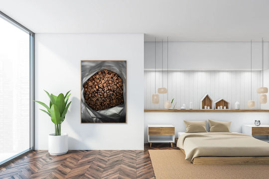 Πίνακας Bag Coffee Beans Φακελάκι Κόκκους Καφέ 100x150 Πίνακας Bag Coffee Beans Φακελάκι Κόκκους Καφέ 100x150