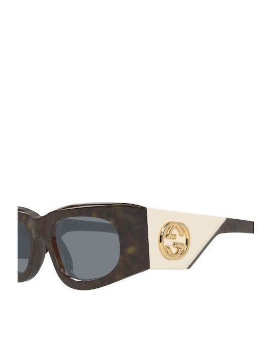 Gucci Γυαλιά Ηλίου Καφέ με Κοκκάλινο Σκελετό Gucci Γυαλιά Ηλίου Καφέ με Κοκκάλινο Σκελετό