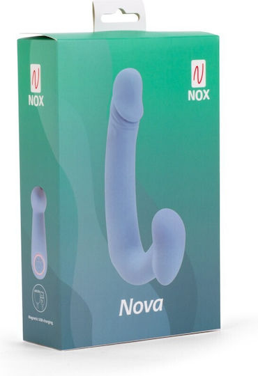 Nox Вибратор G-Spot 10см Светлосин