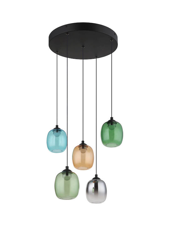 Globo Lighting Κρεμαστό Φωτιστικό Μαύρο