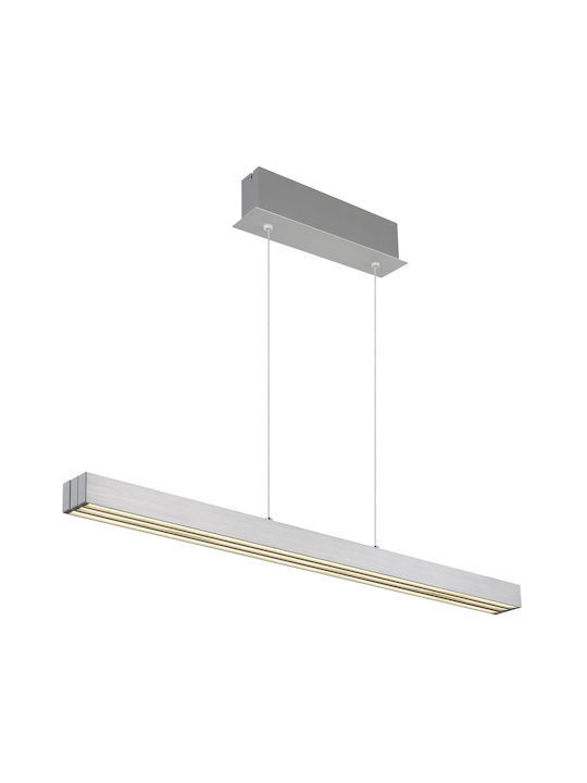 Globo Lighting Κρεμαστό Φωτιστικό Ασημί