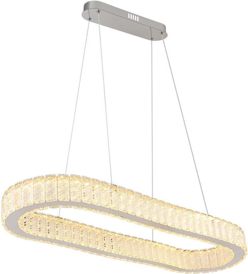 Globo Lighting Κρεμαστό Φωτιστικό Διάφανο