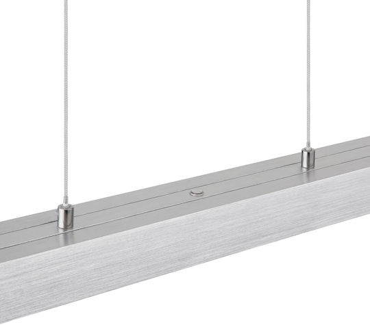 Globo Lighting Κρεμαστό Φωτιστικό Ασημί