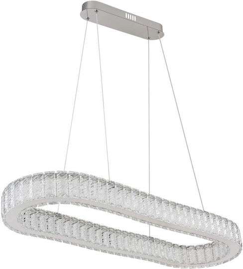 Globo Lighting Κρεμαστό Φωτιστικό Διάφανο