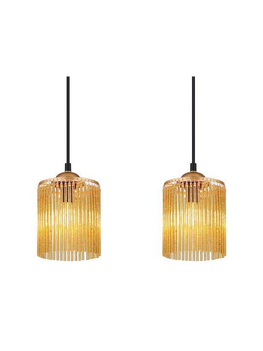 Globo Lighting Κρεμαστό Φωτιστικό Μελί