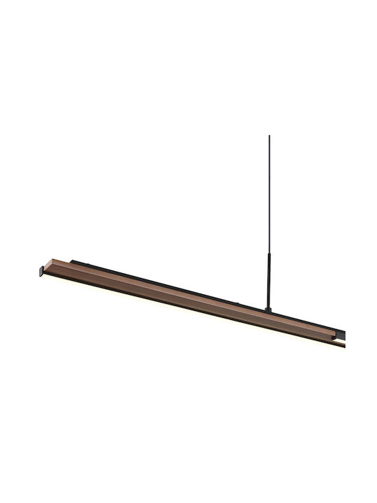 Globo Lighting Κρεμαστό Φωτιστικό Καφέ