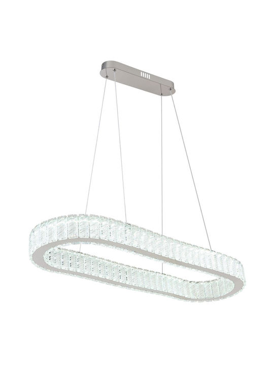 Globo Lighting Κρεμαστό Φωτιστικό Διάφανο