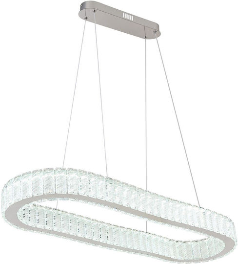 Globo Lighting Κρεμαστό Φωτιστικό Διάφανο