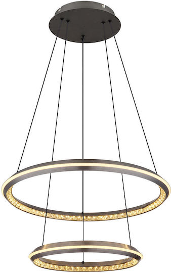 Globo Lighting Висящо Осветително Тяло Сив