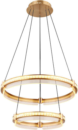 Globo Lighting Κρεμαστό Φωτιστικό Διάφανο
