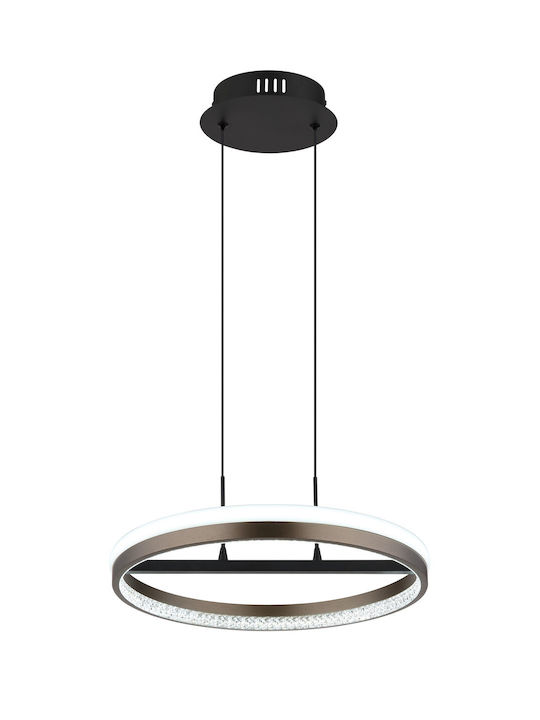 Globo Lighting Κρεμαστό Φωτιστικό Γκρι