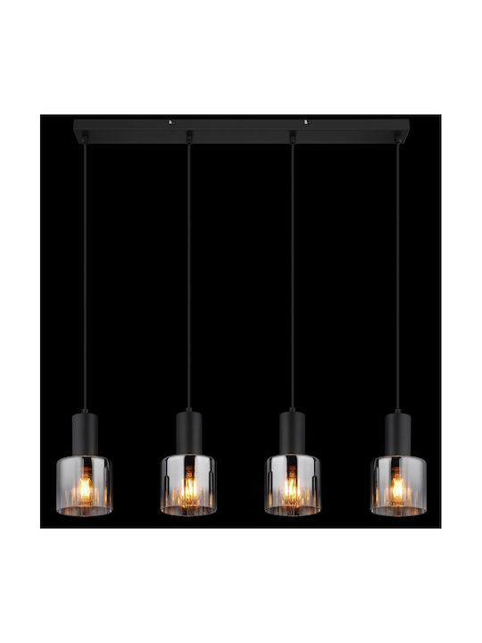 Globo Lighting Κρεμαστό Φωτιστικό Διάφανο