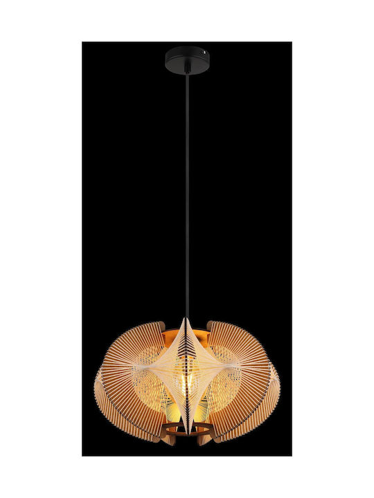 Globo Lighting Κρεμαστό Φωτιστικό Μαύρο