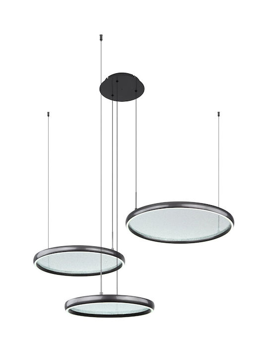 Globo Lighting Κρεμαστό Φωτιστικό Μαύρο