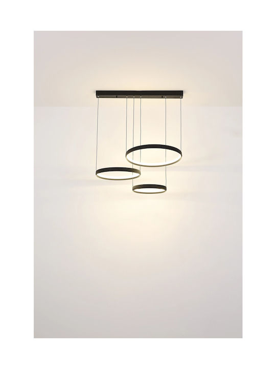 Globo Lighting Κρεμαστό Φωτιστικό Μαύρο