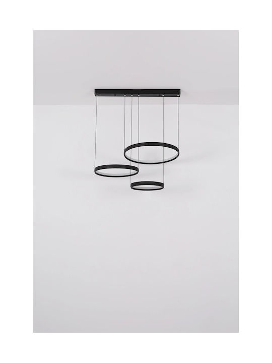 Globo Lighting Κρεμαστό Φωτιστικό Μαύρο