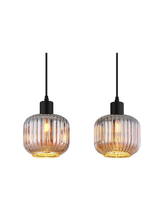 Globo Lighting Κρεμαστό Φωτιστικό Μαύρο