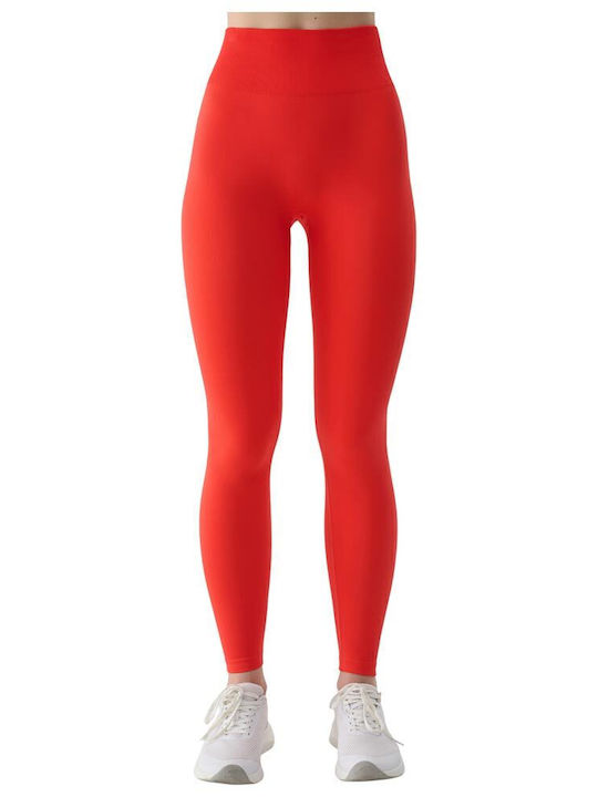Functional Women's Long Legging Red