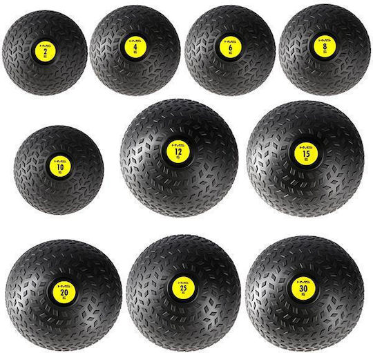 HMS PST Ball Slam 20kg in Schwarz Farbe