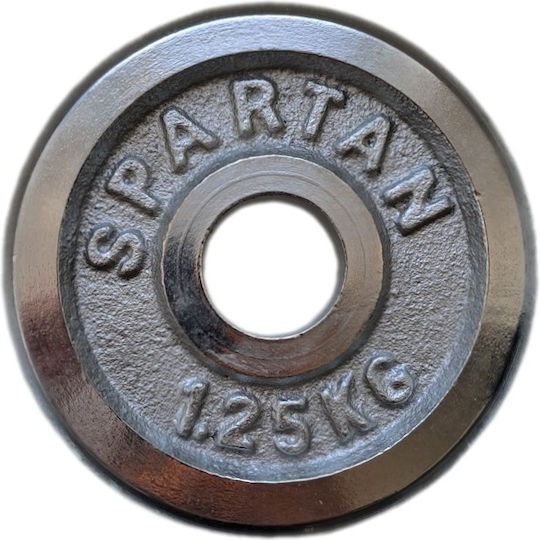Spartan Σετ Δίσκοι Μεταλλικοί 2 x 1.5kg Φ30mm