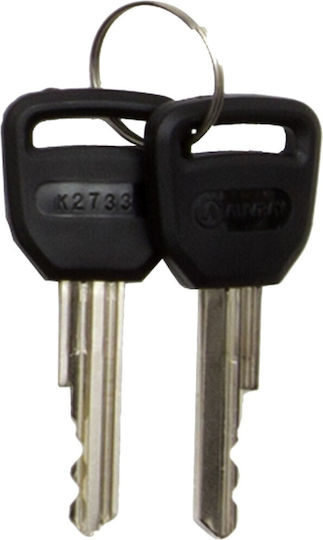 Auvray Bicycle Pedal Lock with Key Black