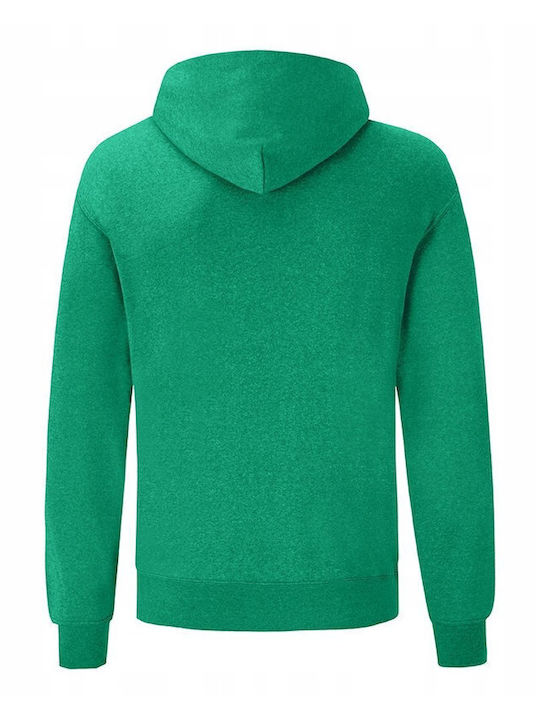 Fruit of the Loom Unisex Promotional Sweatshirt Green Melange