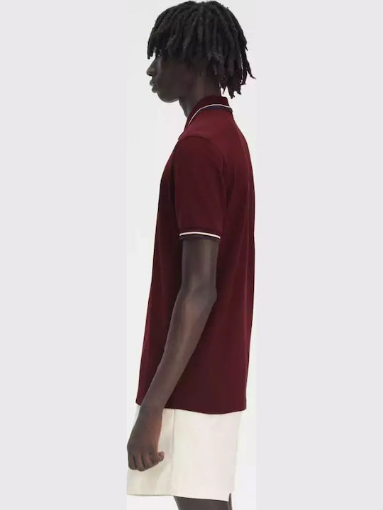 Polo Short Sleeve Red Blouse