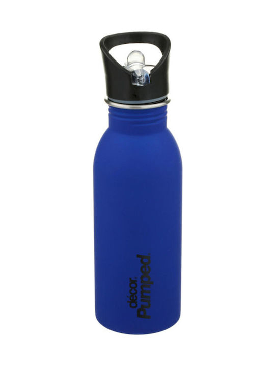 Ecolife Stainless Steel Water Bottle 500ml Blue