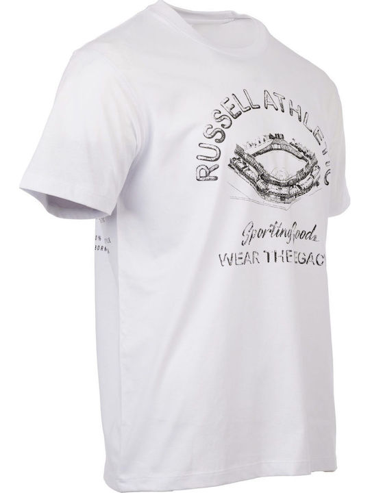 Αθλητικό T-shirt Λευκό