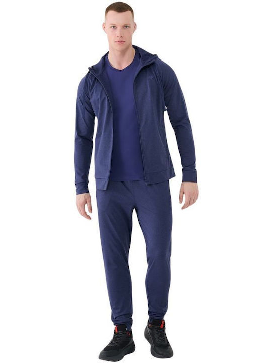 Functional Αθλητικό T-shirt Navy Μπλε