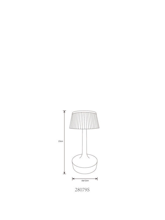 Globo Lighting Dekorative Lampe Transparent