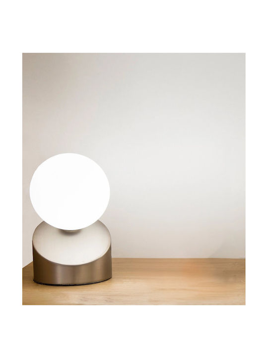Globo Lighting Decorative Lamp with Socket for Bulb G9 Silver