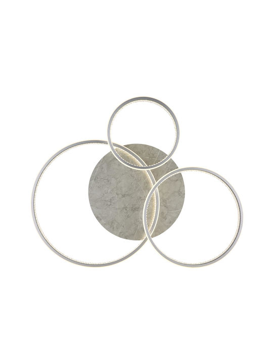 Globo Lighting Deckenleuchte Silber