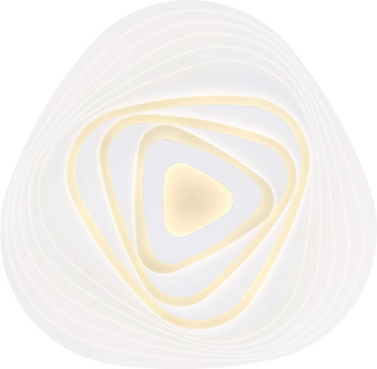 Globo Lighting Jocelyn Πλαφονιέρα Οροφής 50.2εκ. Λευκή
