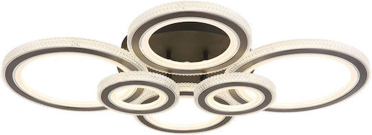 Globo Lighting Πλαφονιέρα Οροφής 78εκ. Γκρι