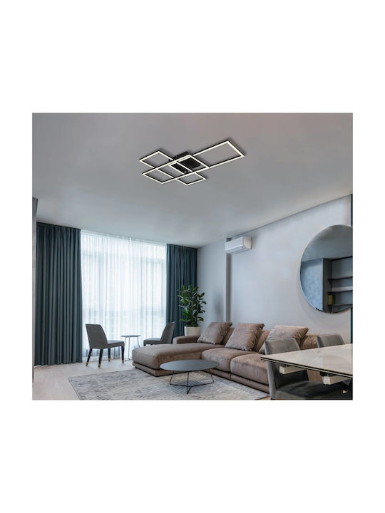 Globo Lighting Gabriel Ceiling Mount Light Black