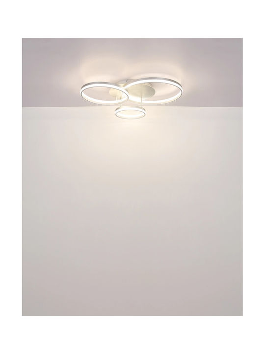 Globo Lighting Deckenleuchte Silber