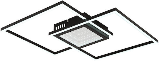 Globo Lighting Πλαφονιέρα Οροφής Μαύρη