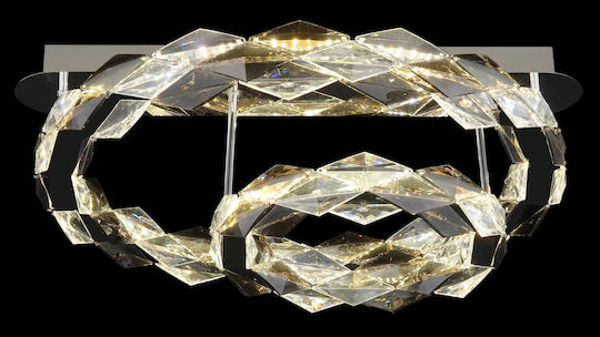 Globo Lighting Πλαφονιέρα Οροφής Διάφανη