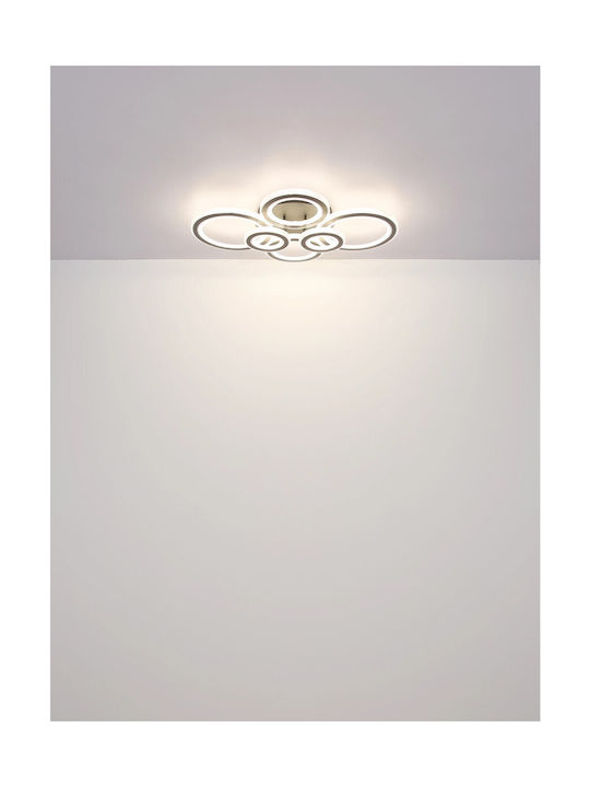 Globo Lighting Πλαφονιέρα Οροφής Γκρι