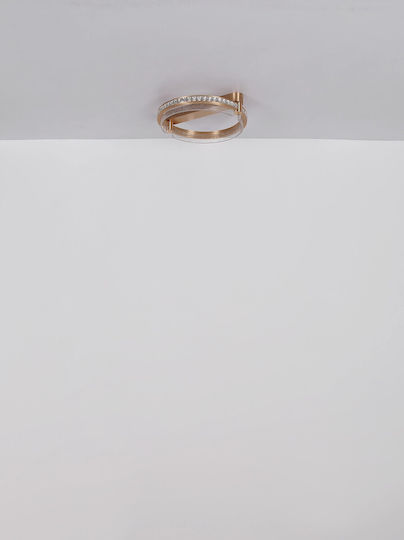 Globo Lighting Πλαφονιέρα Οροφής 40εκ. Διάφανη