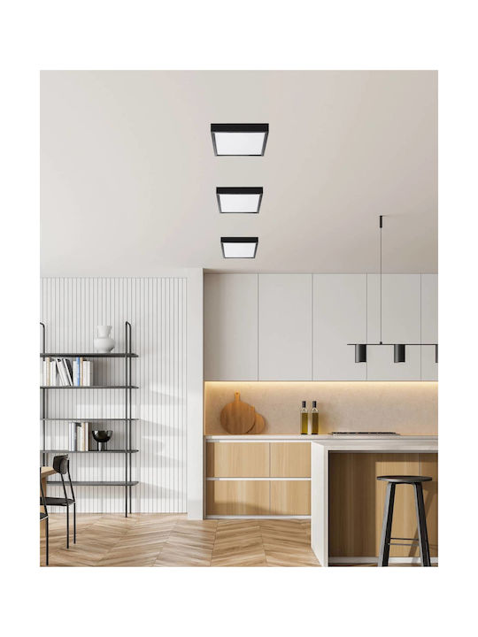 Globo Lighting Deckenleuchte montieren 17cm Weiße mit integrierter LED
