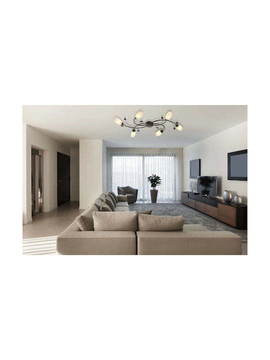 Globo Lighting Ceiling Mount Light Bronze