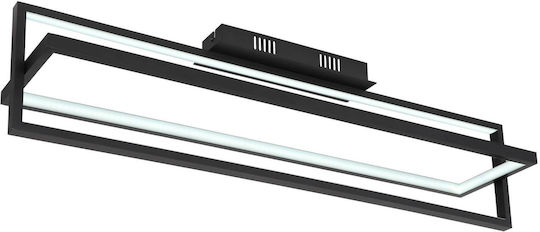 Globo Lighting Πλαφονιέρα Οροφής 82εκ. Μαύρη