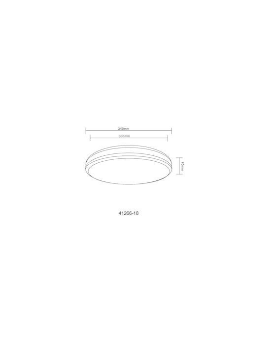 Globo Lighting Ceiling Mount Light Brown
