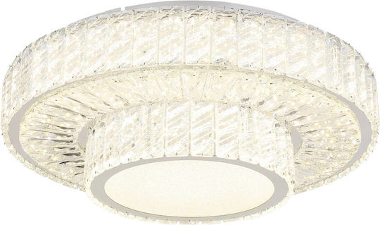 Globo Lighting Globo Lighting Mount Ceiling Light 50cm Transparent