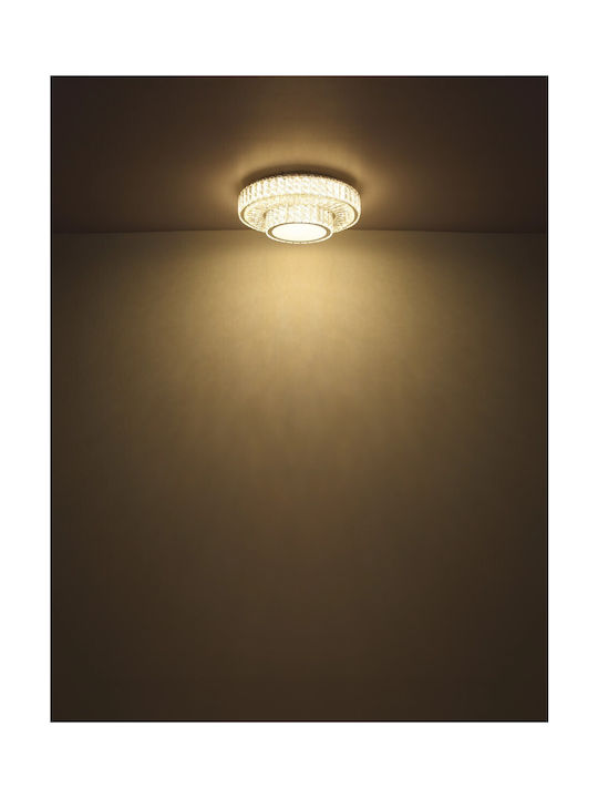 Globo Lighting Globo Lighting Mount Ceiling Light 50cm Transparent