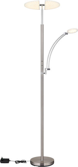 Globo Lighting Φωτιστικό Δαπέδου Ασημί