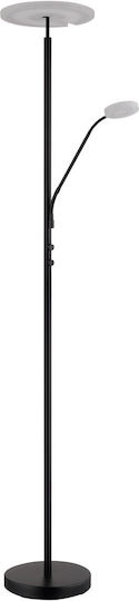 Globo Lighting LED Floor Lamp with Warm White Light Black