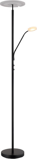 Globo Lighting LED Floor Lamp with Warm White Light Black